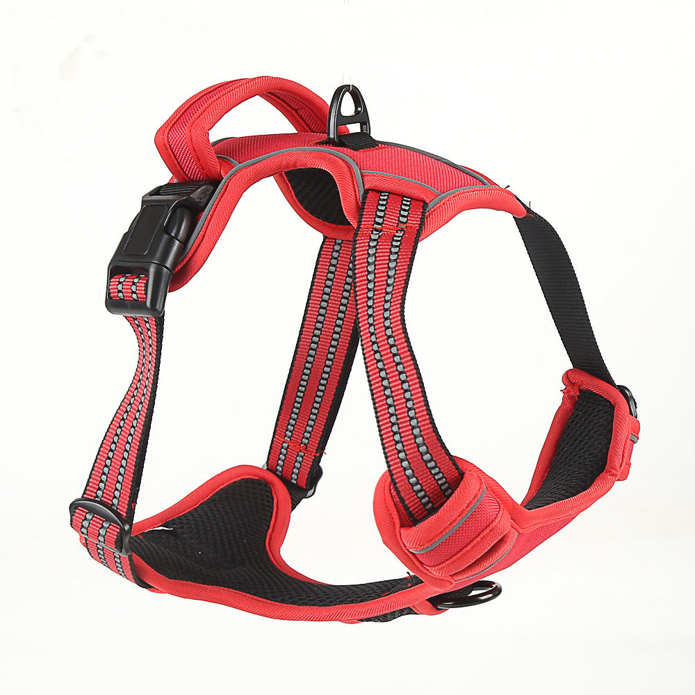 No-Pull Breathable Reflective Dog Harness – Comfortable Pet Harness Vest