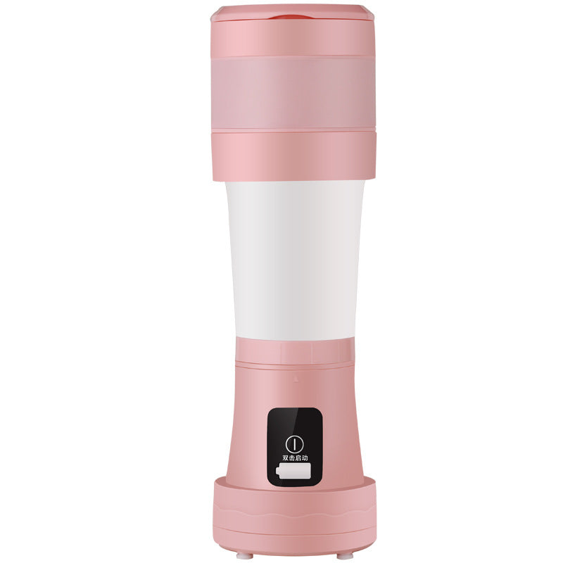 Portable Mini Blender & Smoothie Maker – 450ML USB Rechargeable Personal Juicer Cup with 6 Blades for Shakes, Travel & Gym