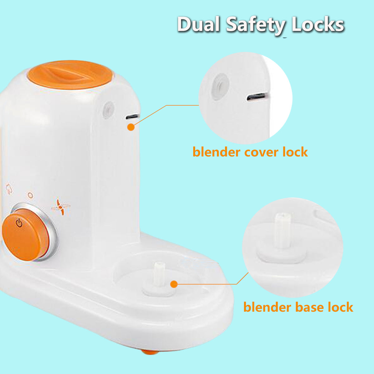 Smart 5-in-1 Baby Food Processor & Milk Warmer – Automatic Cooking Blender with Steamer and Constant Temperature Bottle Heater