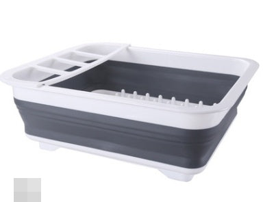 Folding Kitchen Dish Drying Rack Plate Holder Tableware Storage Organizer for Kitchen Counter