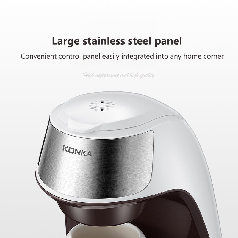 Fully Automatic Mini Coffee Machine – Portable American Coffee Maker for Home & Office