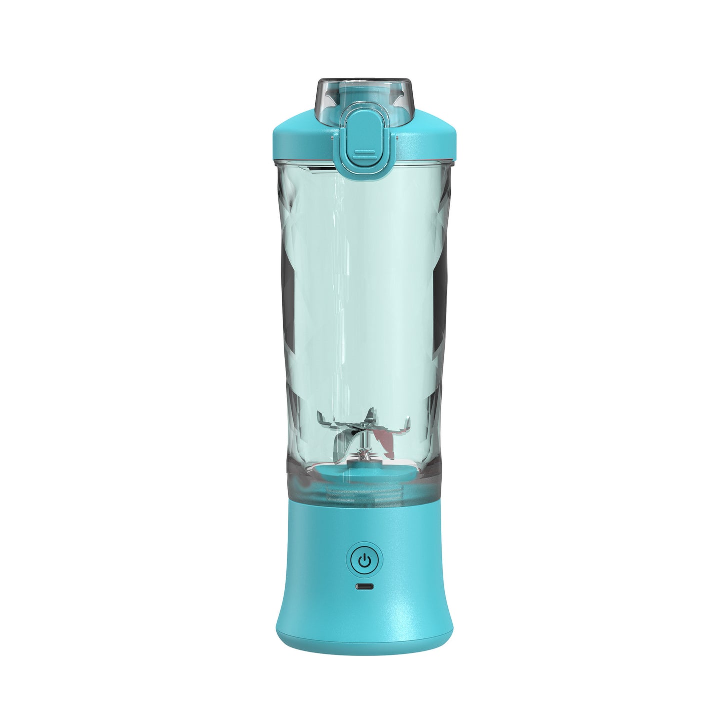 Portable Personal Blender – 6-Blade Mini Juicer for Smoothies & Shakes (USB Rechargeable)