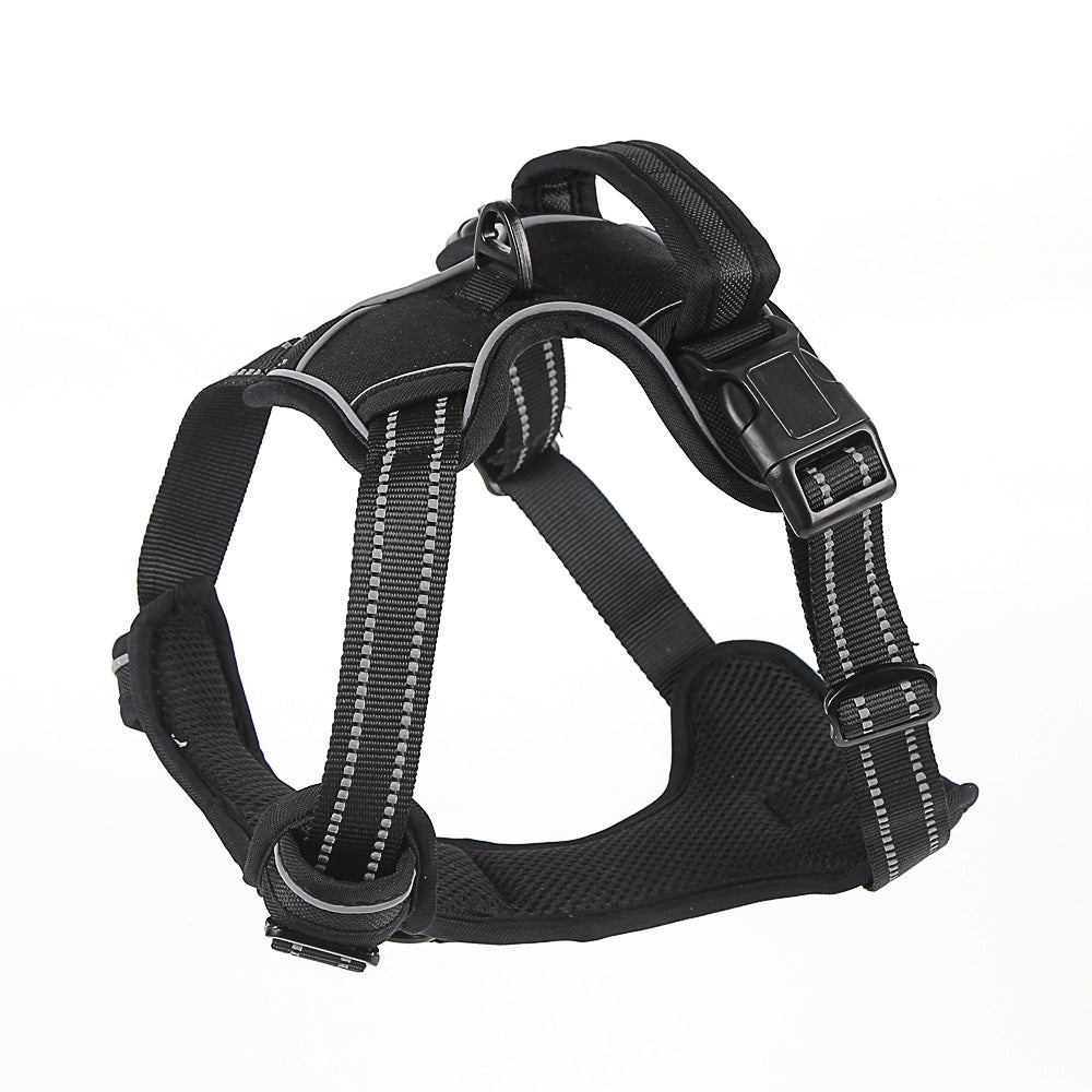 No-Pull Breathable Reflective Dog Harness – Comfortable Pet Harness Vest