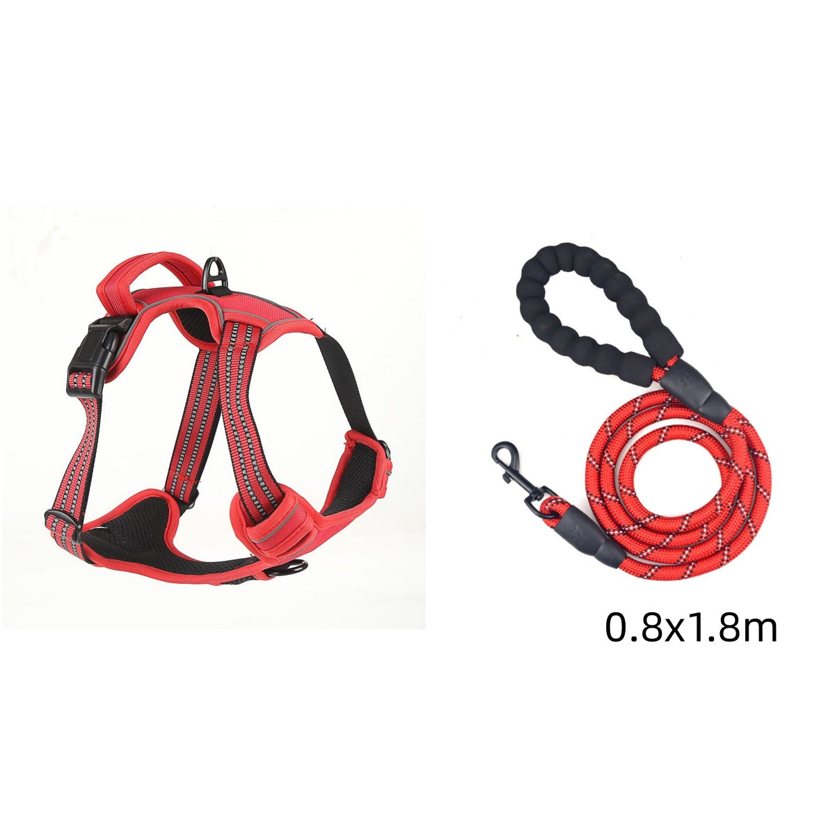 No-Pull Breathable Reflective Dog Harness – Comfortable Pet Harness Vest