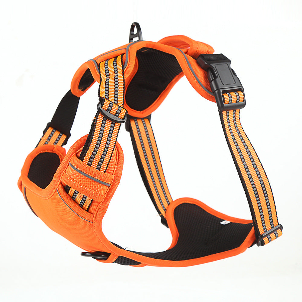 No-Pull Breathable Reflective Dog Harness – Comfortable Pet Harness Vest