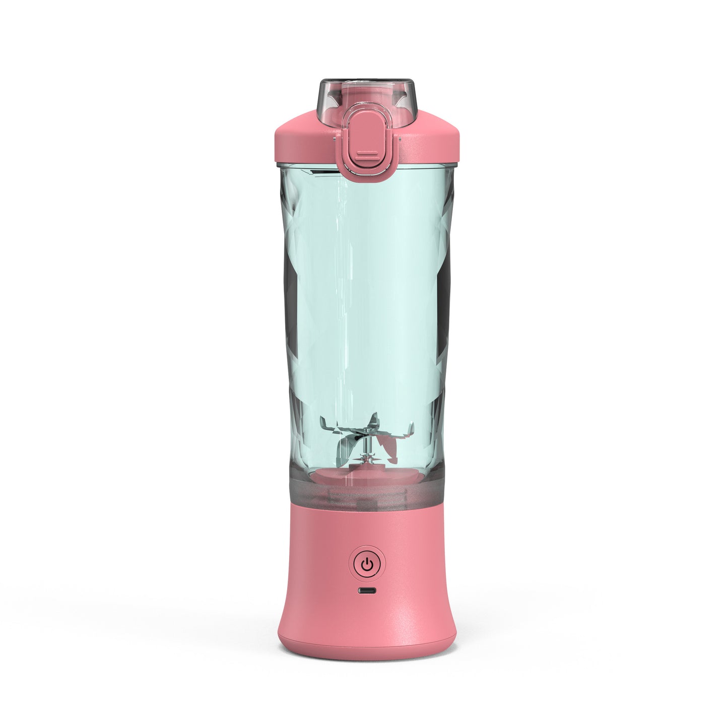 Portable Personal Blender – 6-Blade Mini Juicer for Smoothies & Shakes (USB Rechargeable)