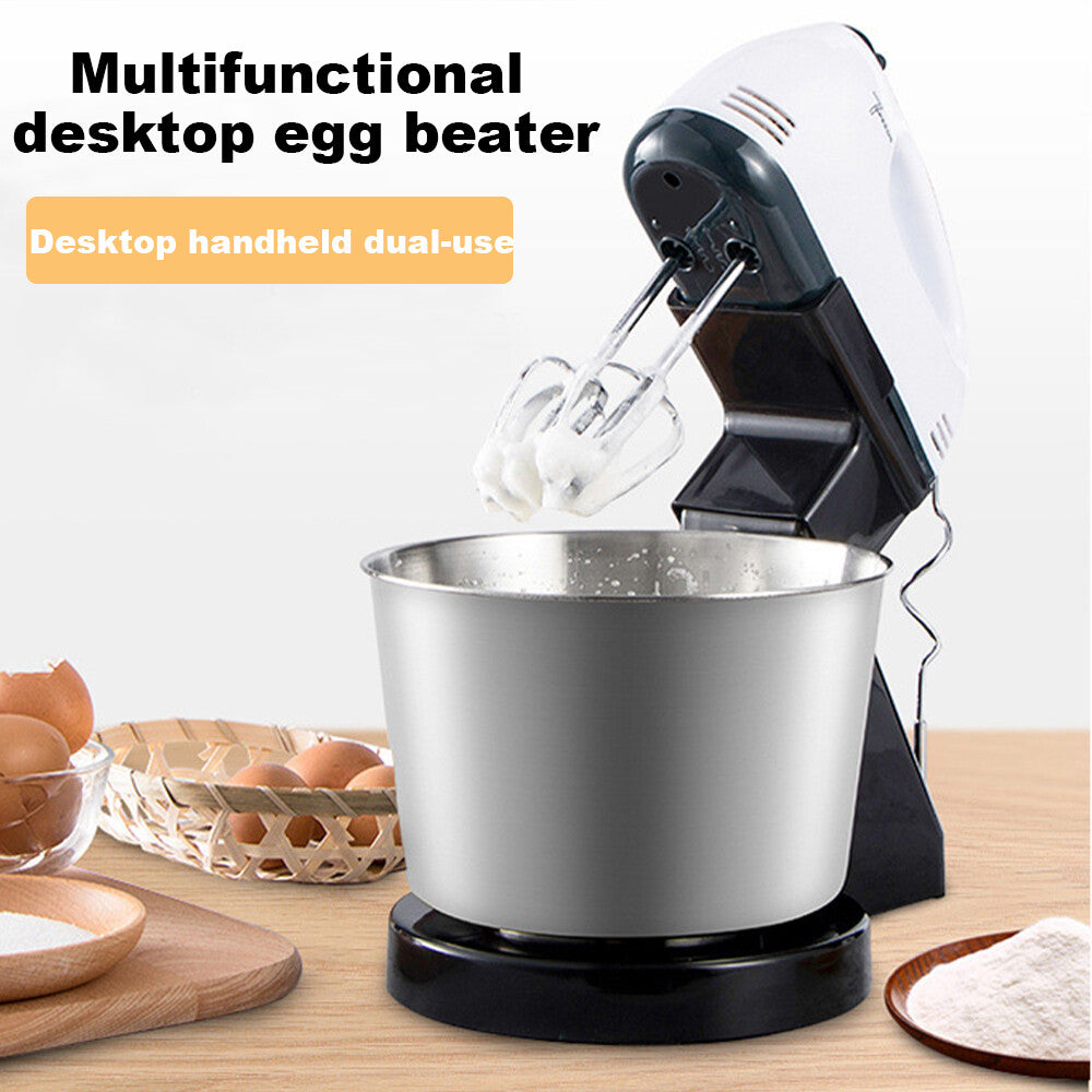 7-Speed Electric Stand Mixer – Multi-Function Cake Mixer with Bowl, Beater & Dough Hook