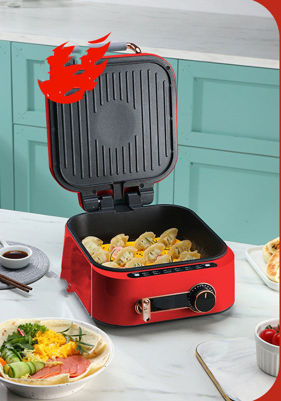 Household Electric Baking Pan: Deepening Double-sided Heating