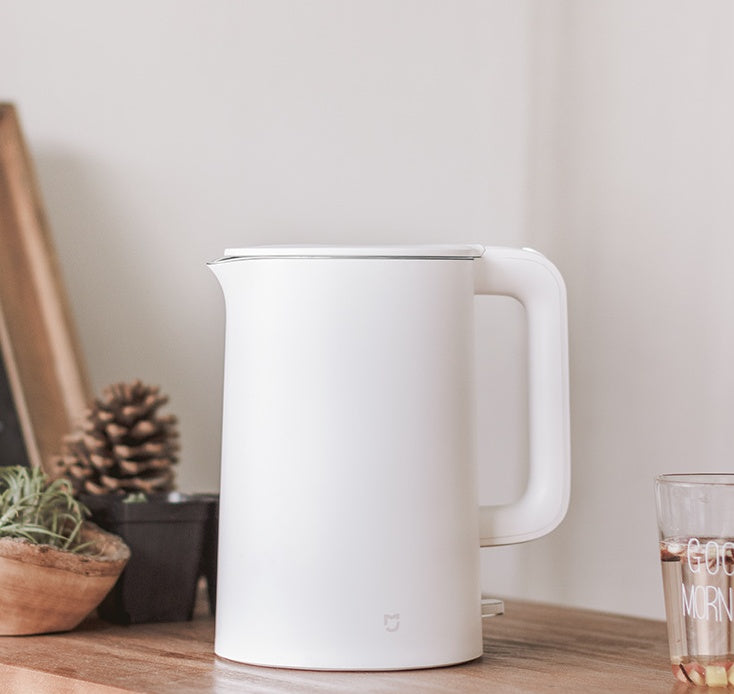 Xiaomi Mijia 1.5L Electric Water Kettle – 1500W Fast Boiling Pot with 304 Stainless Steel Inner & Auto Power-Off Safety Protection