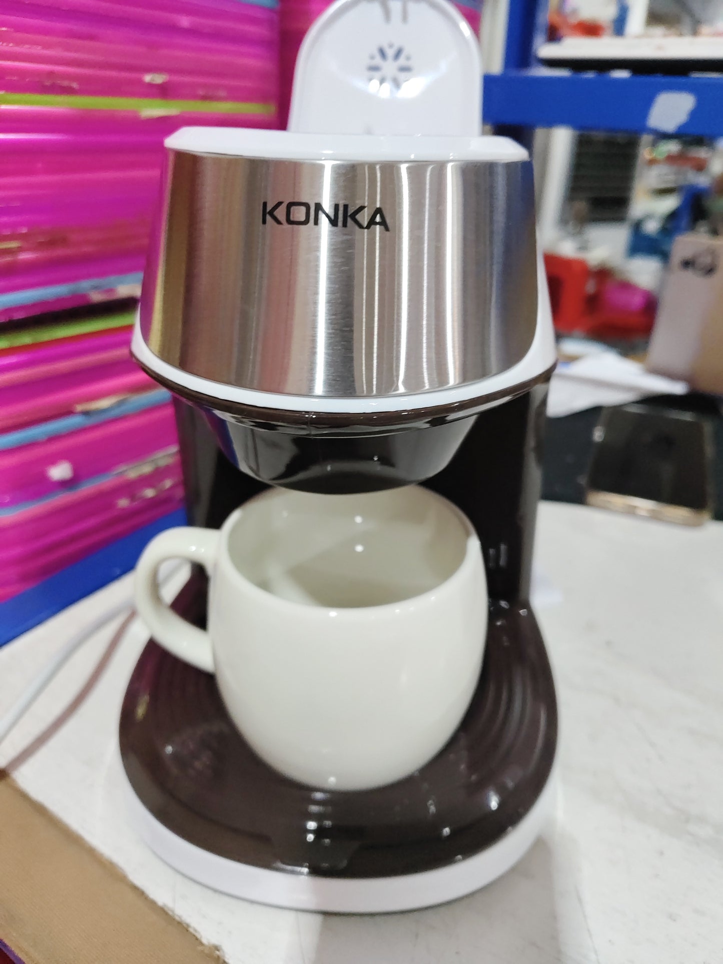 Fully Automatic Mini Coffee Machine – Portable American Coffee Maker for Home & Office
