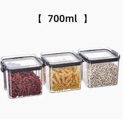Airtight Food Storage Containers - Leak-Proof Kitchen Pantry Organizer Set for Dry Food, Flour, and Cereal