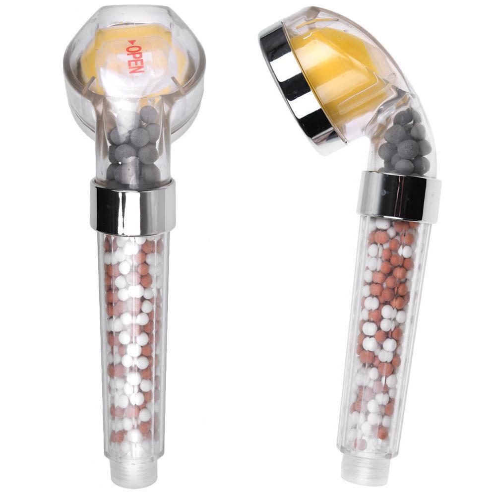Vitamin C Aromatherapy Shower Head – High Pressure Water Saving Filter with Lemon Fragrance & Anion Filtration