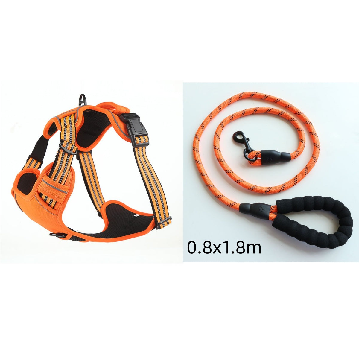 No-Pull Breathable Reflective Dog Harness – Comfortable Pet Harness Vest