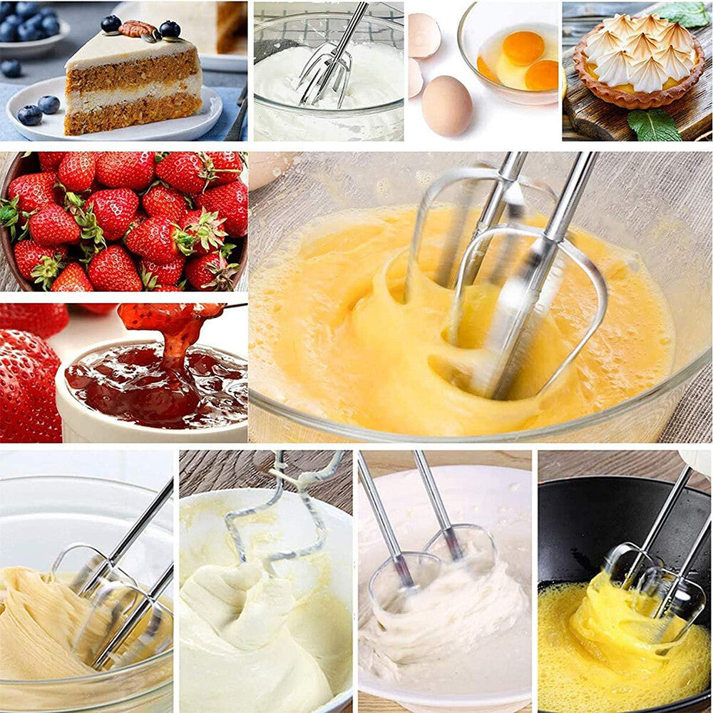 7-Speed Electric Stand Mixer – Multi-Function Cake Mixer with Bowl, Beater & Dough Hook