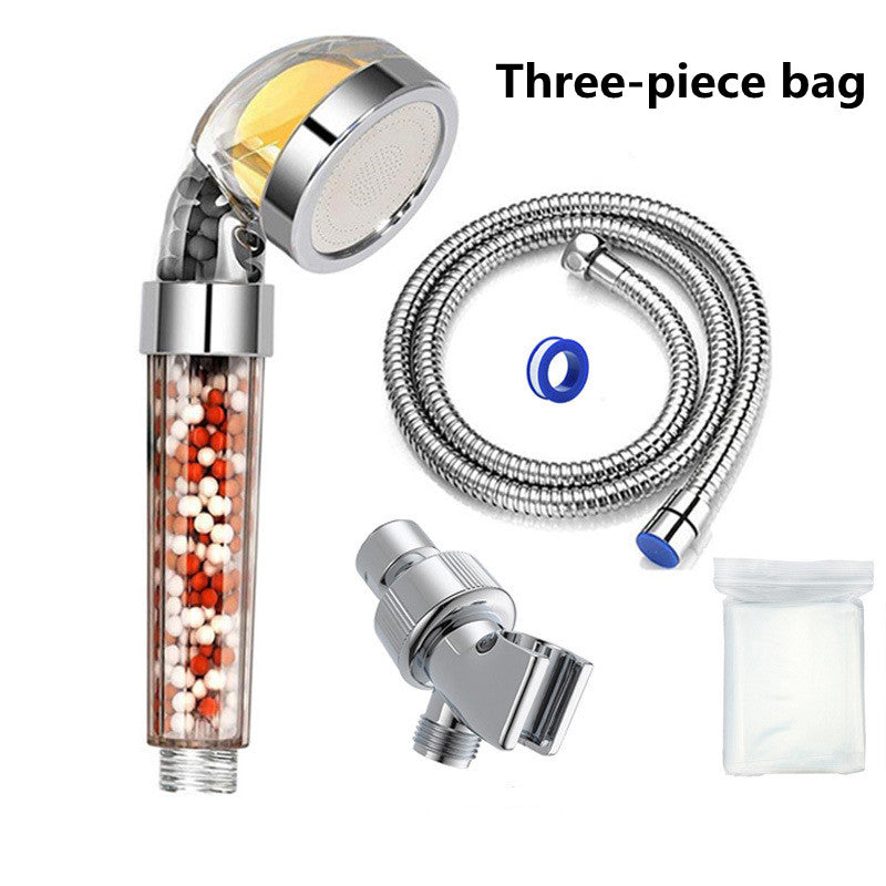 Vitamin C Aromatherapy Shower Head – High Pressure Water Saving Filter with Lemon Fragrance & Anion Filtration
