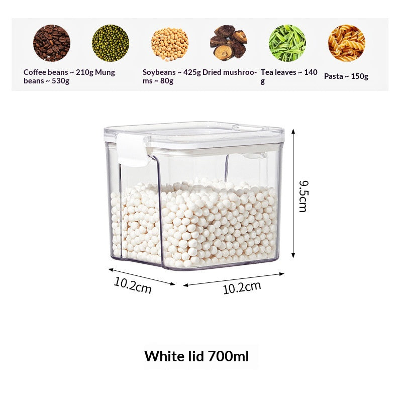 Airtight Food Storage Containers - Leak-Proof Kitchen Pantry Organizer Set for Dry Food, Flour, and Cereal