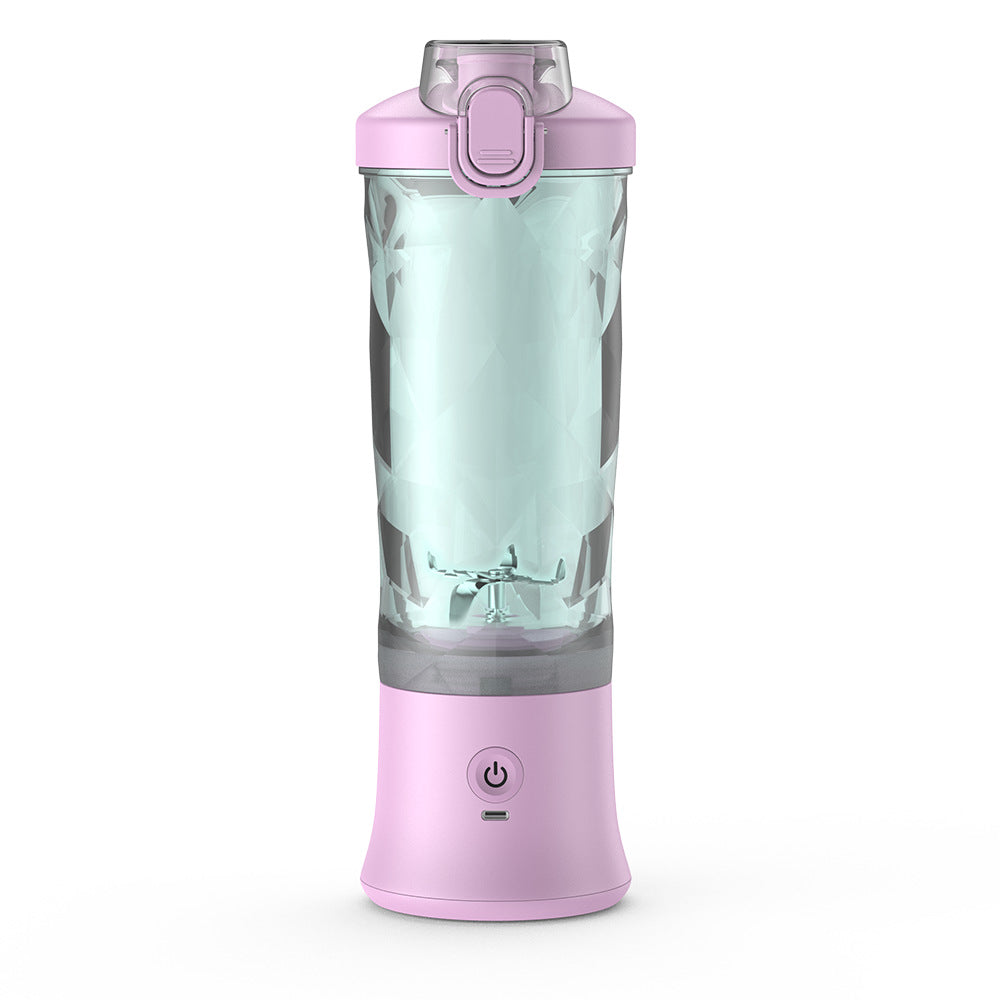 Portable Personal Blender – 6-Blade Mini Juicer for Smoothies & Shakes (USB Rechargeable)